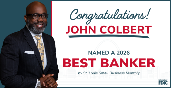 Congratulations John Colbert Named a 2026 Best Banker