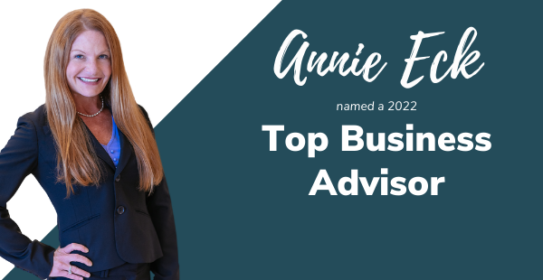 Annie Eck, Vice President Commercial Banking at CNB St. Louis Bank Top Business Advisor