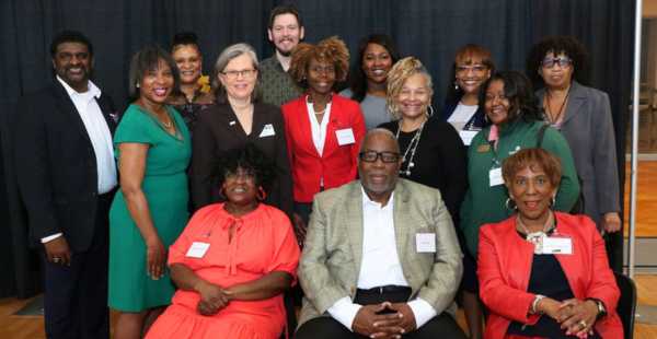 Group of CNB team members at an event together